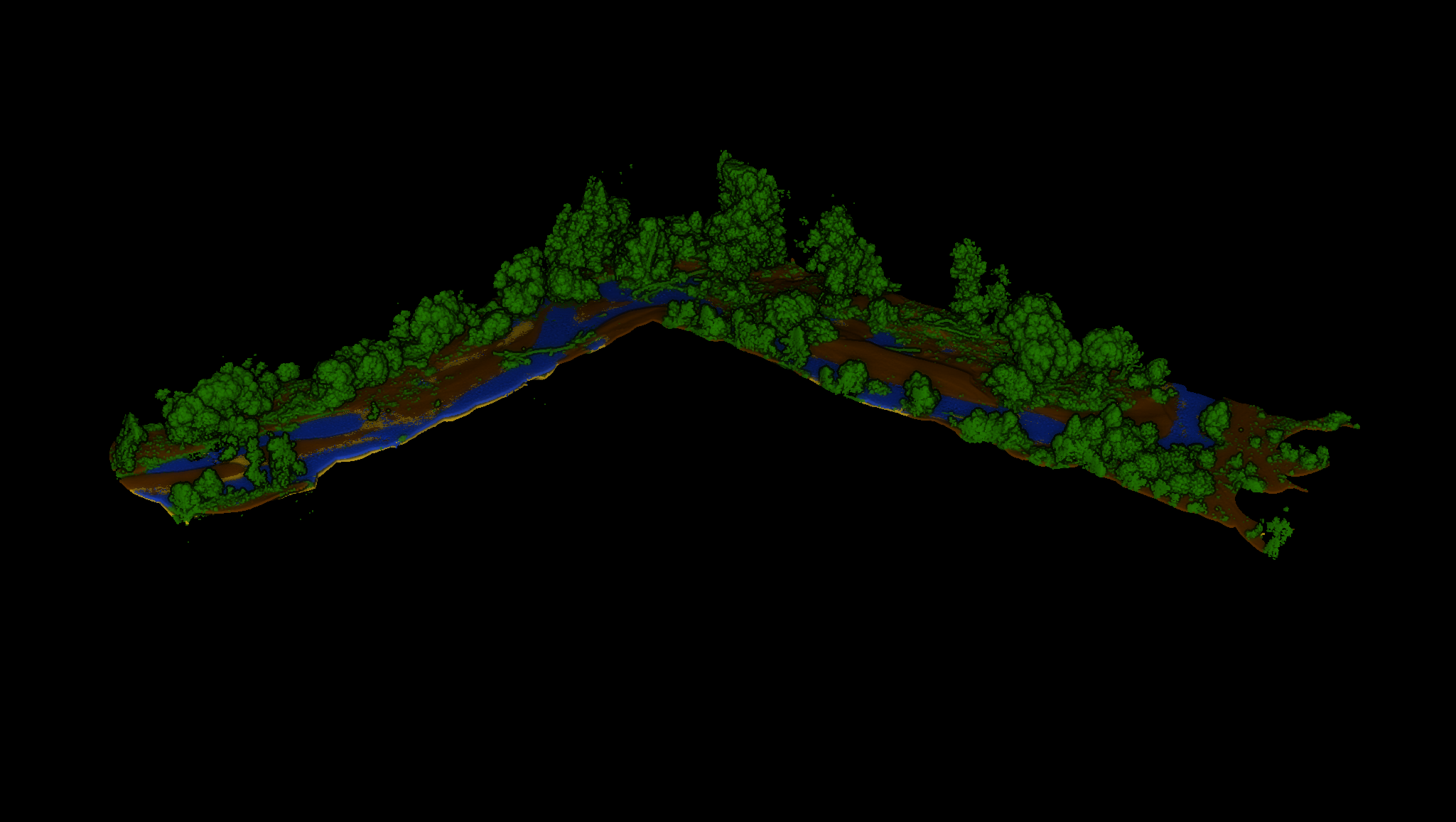 Classification in river environment